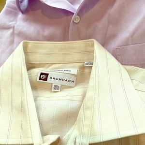 Bacharach Men’s Long Sleeve Dress Shirts